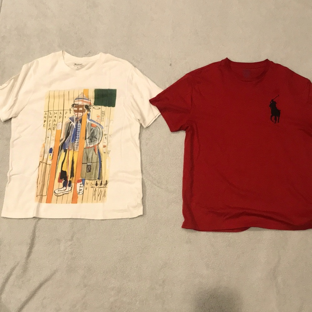 2 Mens T-shirt (medium size) Polo & Eleven Paris brand